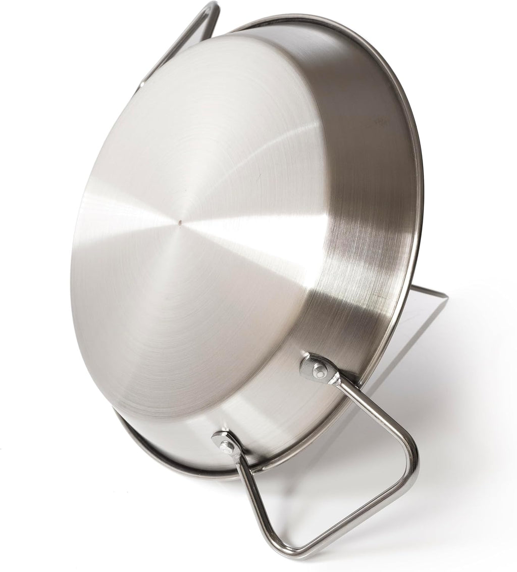 W.xZQ inc Al Pastor Vertical Skewer for Grill or Oven Stainless Steel includes 3 Removable Spikes (8", 10", 12") & Silicone Oven Mitts
