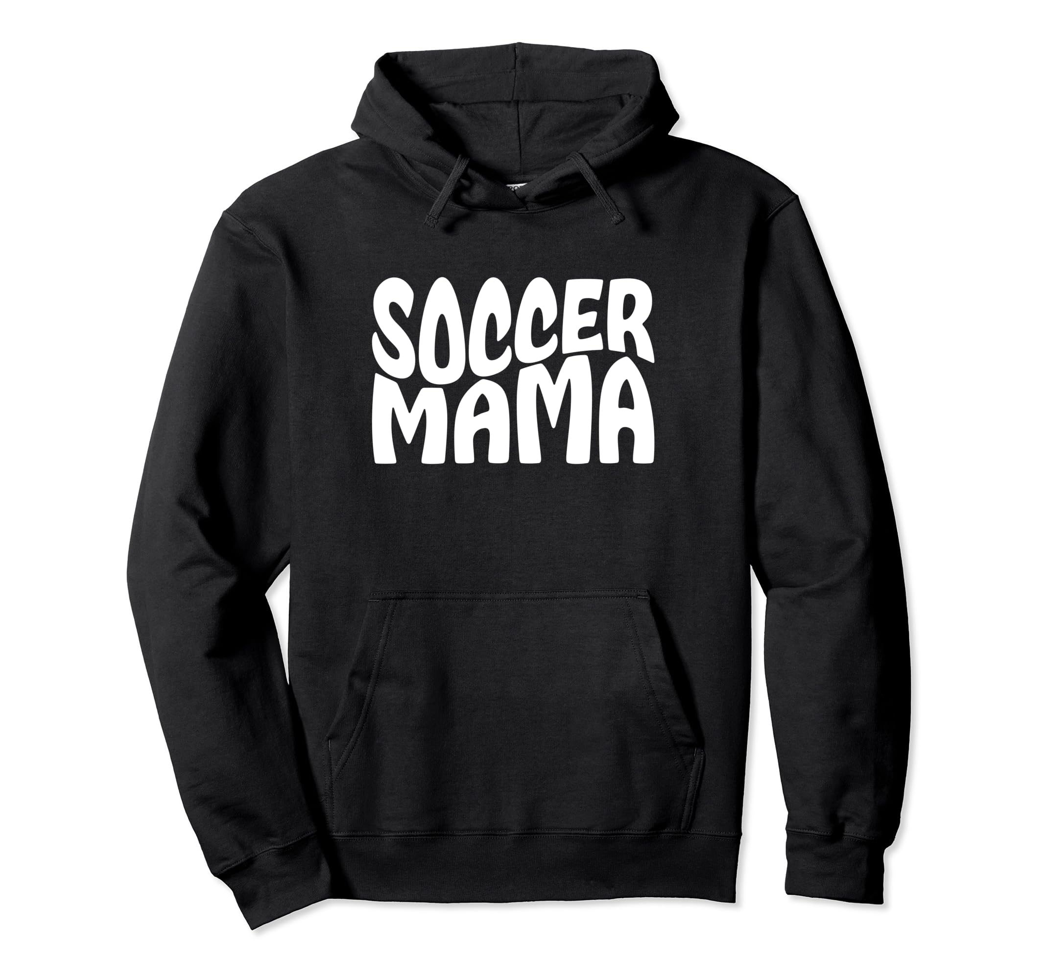 Soccer Mama Groovy Soccer Moms Hoodie - Novelty Apparel for Adults