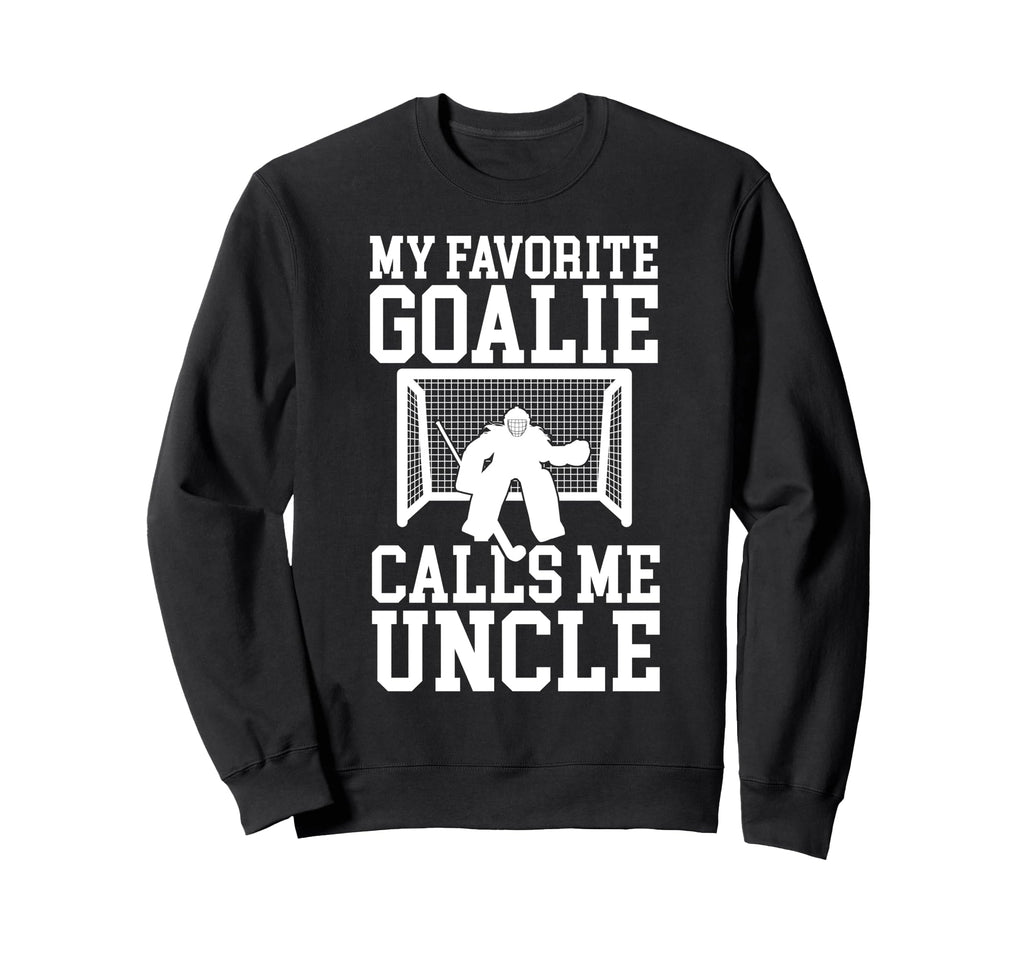 Field Hockey Goalie Uncle Field Sweatshirt - Unique Graphic for Adults