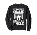 Field Hockey Goalie Uncle Field Sweatshirt - Unique Graphic for Adults