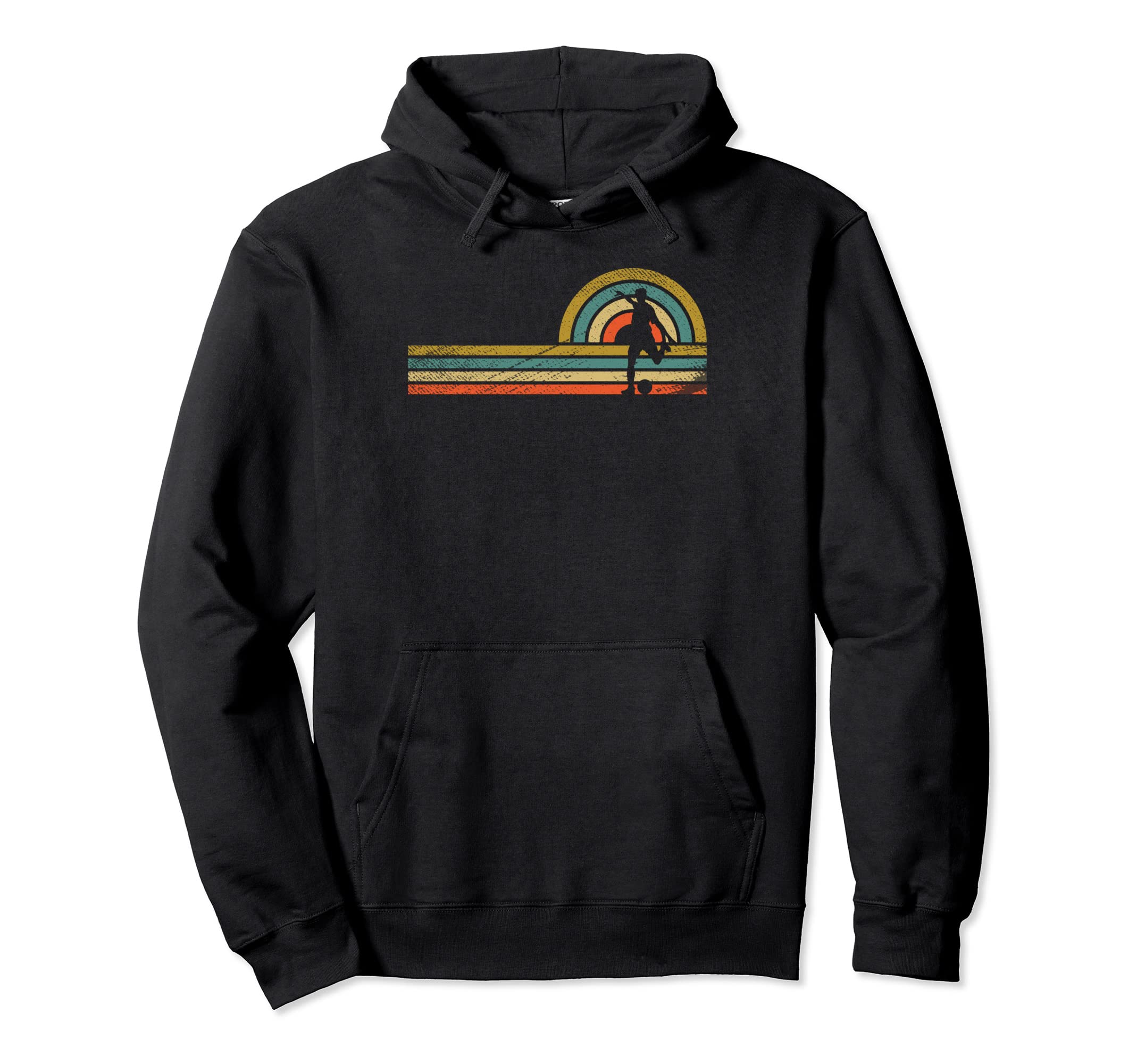 Soccer Player Sports Funny Hoodie - Minimalist Print for Adults