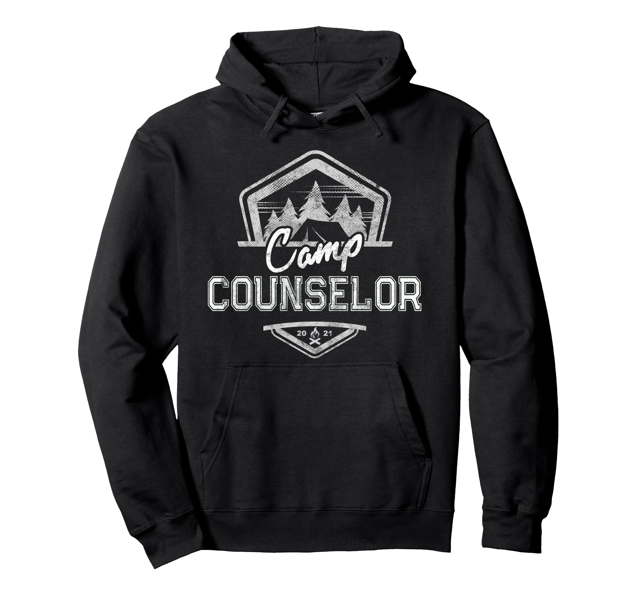 Camp Counselor Campground Crew Teacher Hoodie - Novelty Apparel Unisex