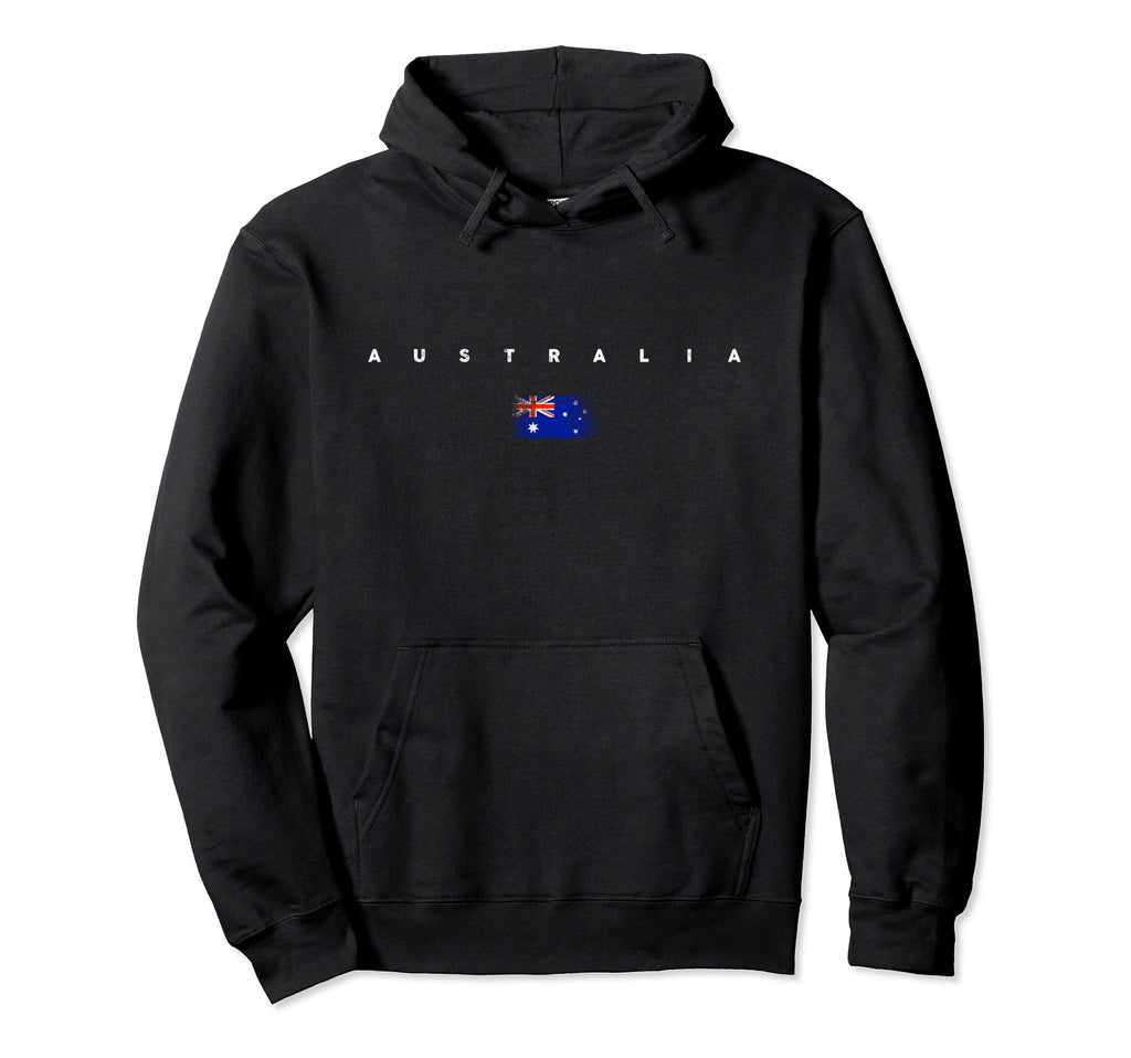 Australia Flag Pride Soccer Hoodie - Fun Novelty Design for Adults