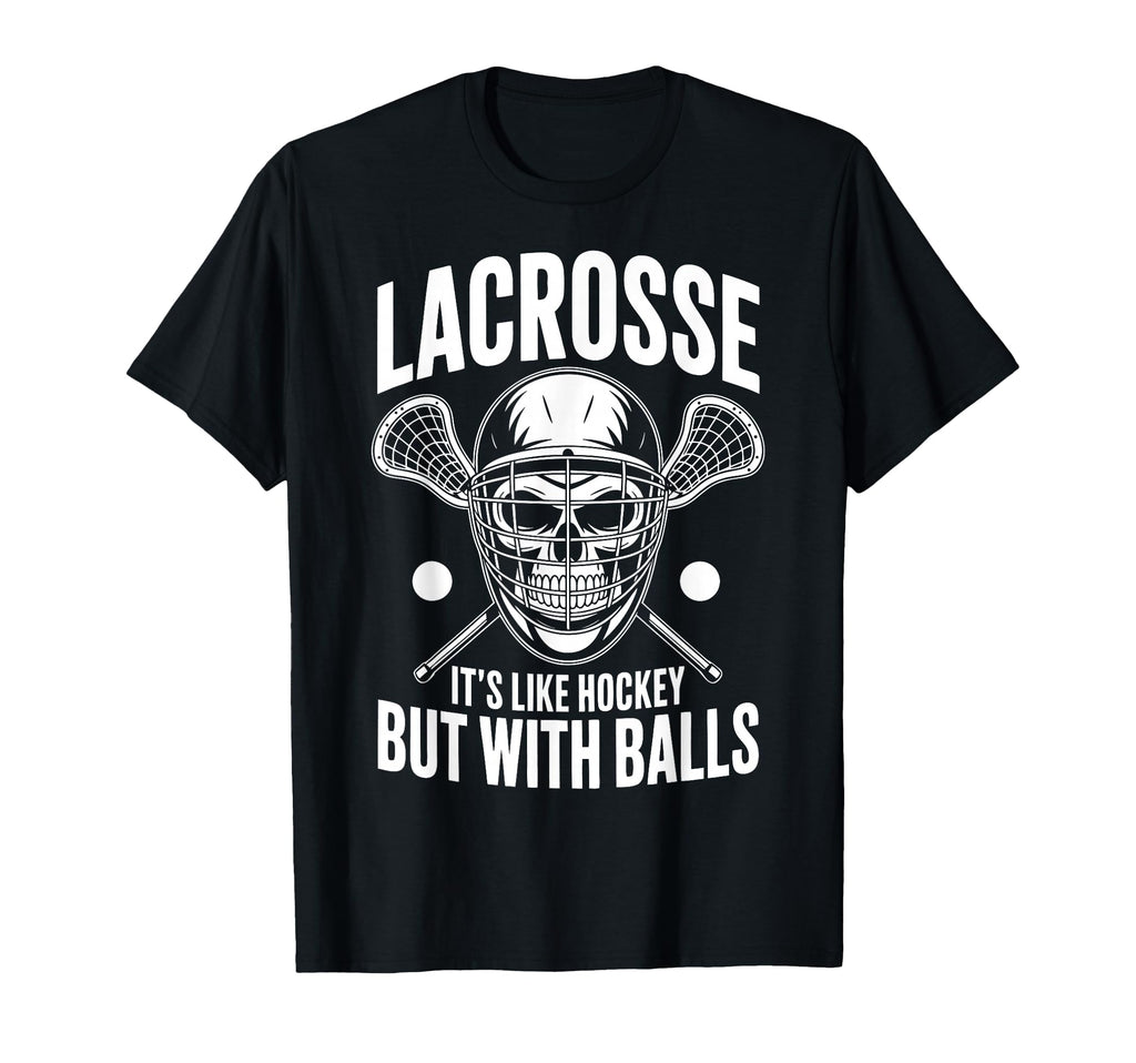 Funny Lacrosse Goalie Lax Goalkeeper T-Shirt - Streetwear Style Men Women