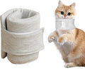 Cat Neck Brace, Breathable & Adjustable Cone Collar After Surgery Recovery Anti-Scratch Anti-Lick Protection, Suitable for Neck Circumference 6.3-8.6 Inch Small Dogs Puppies Kittens (Grey, XS)