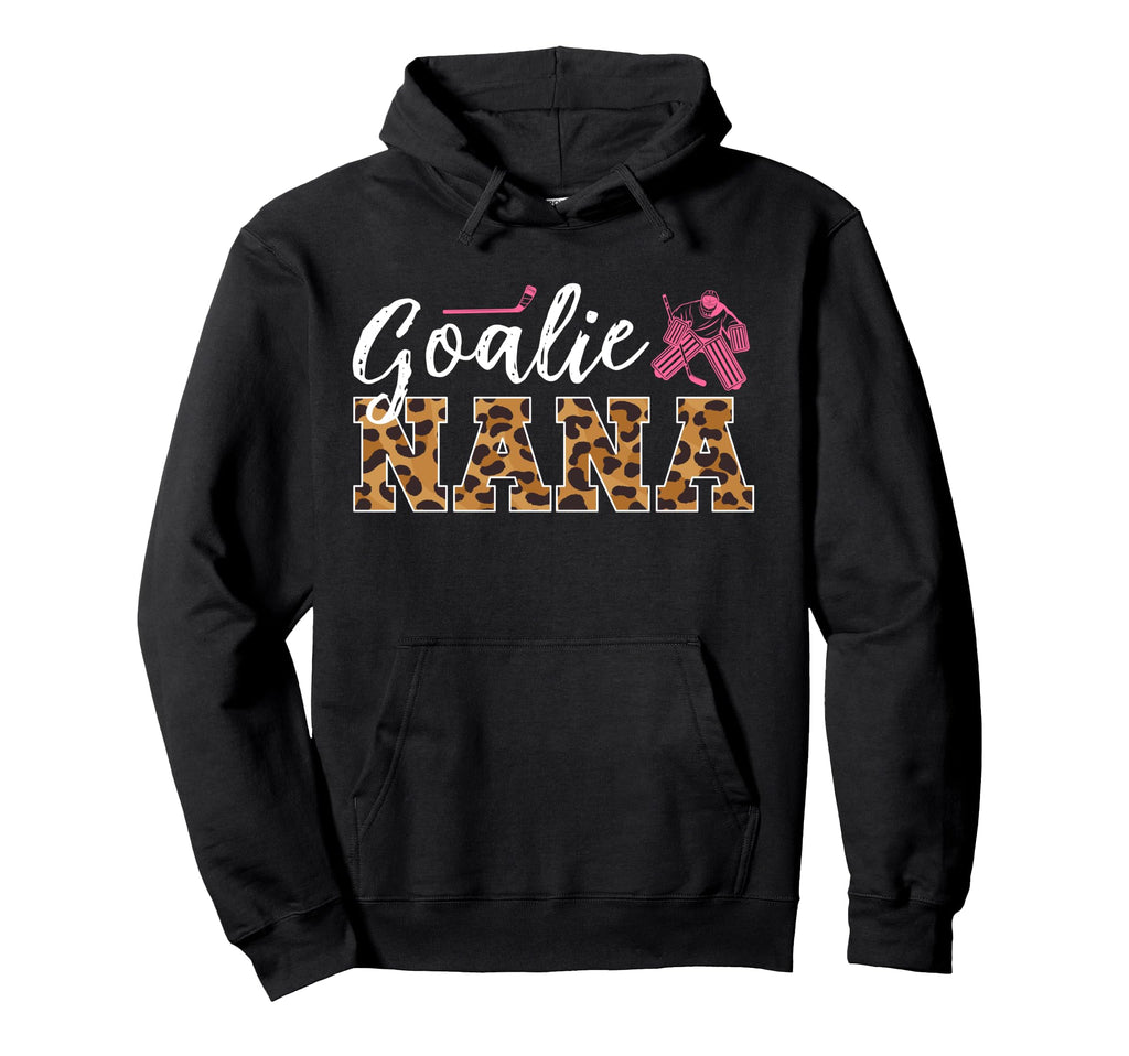 Ice Hockey Goalie Nana Hockey Keeper Hoodie - Custom Art Print Men Women