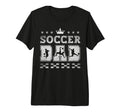 Soccer Dad Fathers Day Soccer Father T-Shirt - Aesthetic Graphic Unisex