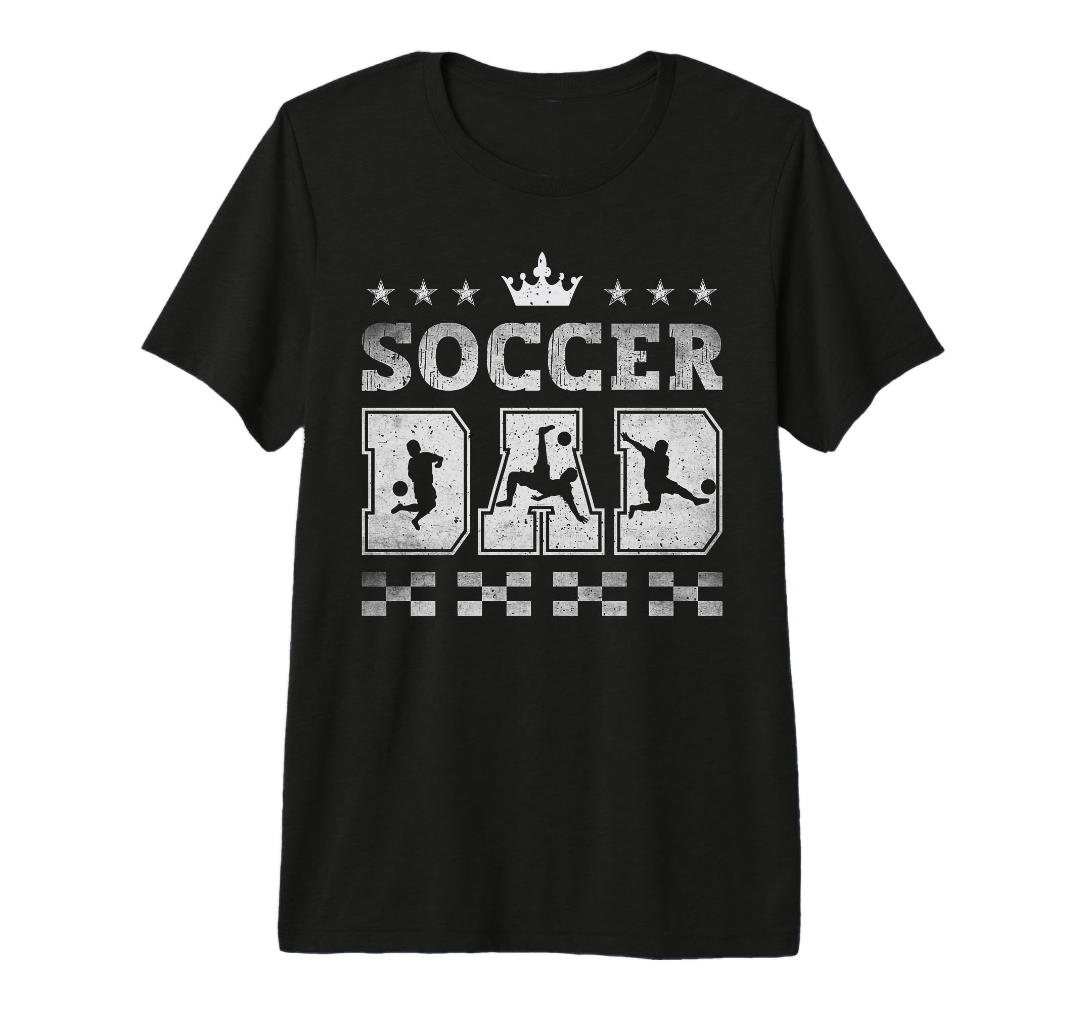 Soccer Dad Fathers Day Soccer Father T-Shirt - Aesthetic Graphic Unisex