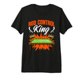 Mens Rod Control King Table T-Shirt - Fun Novelty Design for Adults