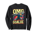 Goalkeeper Lacrosse Goalie Lacrosse Sweatshirt - Fun Novelty Design Unisex