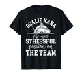Funny Hockey Goalie Nana Hockey Keeper T-Shirt - Unique Graphic Unisex