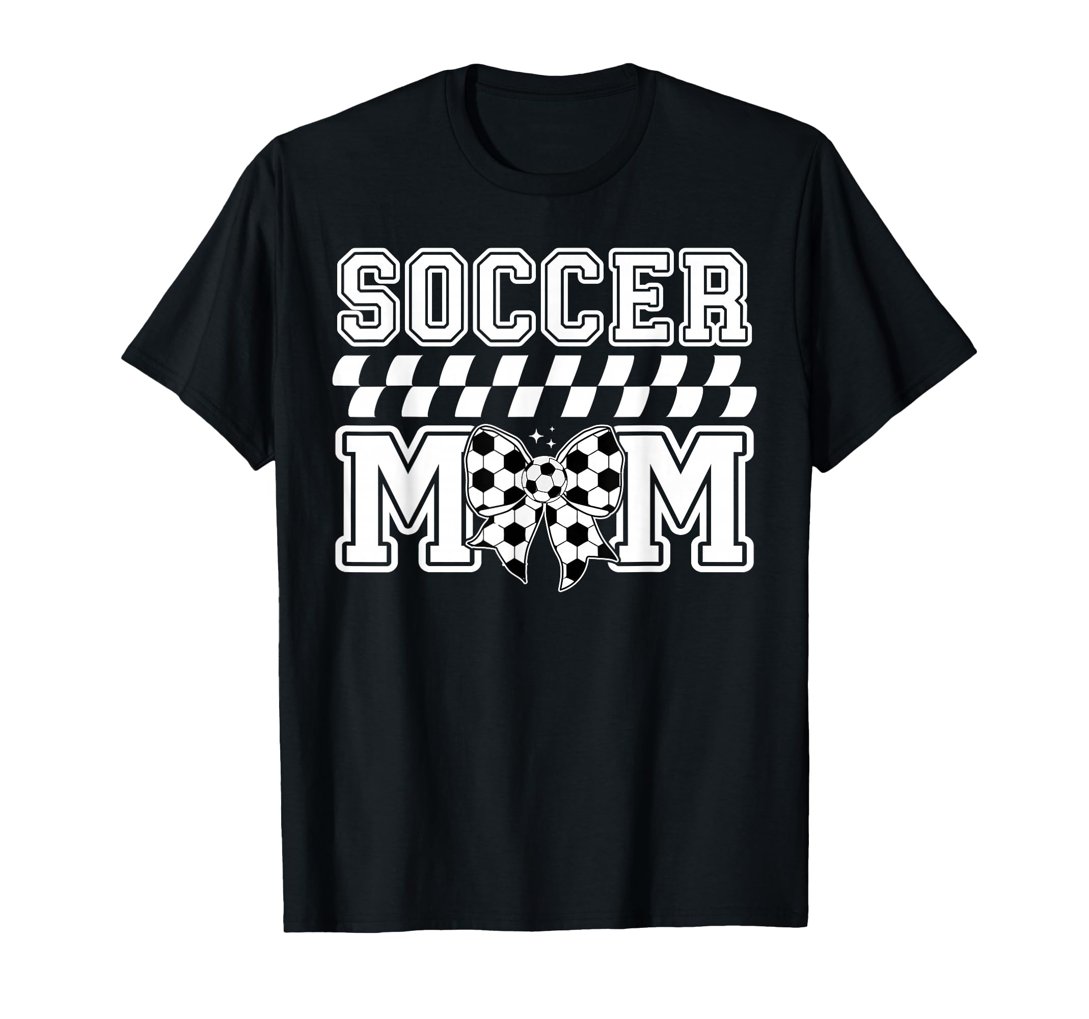 Soccer Mom Soccer Player Mama Coquette T-Shirt - Graphic Print Unisex