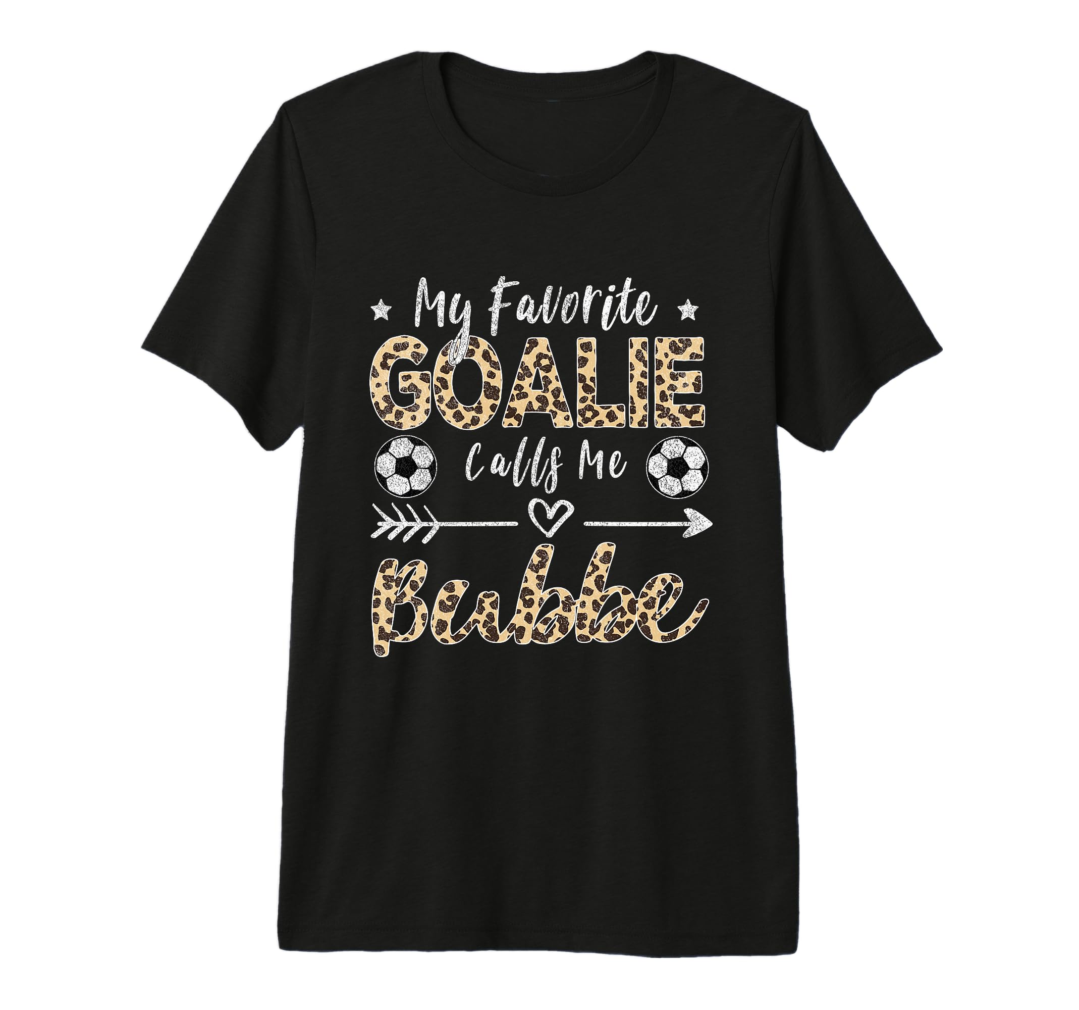My Favorite Goalie Calls Me Bubbe T-Shirt - Trendy Graphic for Adults