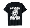 Birthday Sports Team Player Soccer Born T-Shirt - Trendy Graphic Unisex