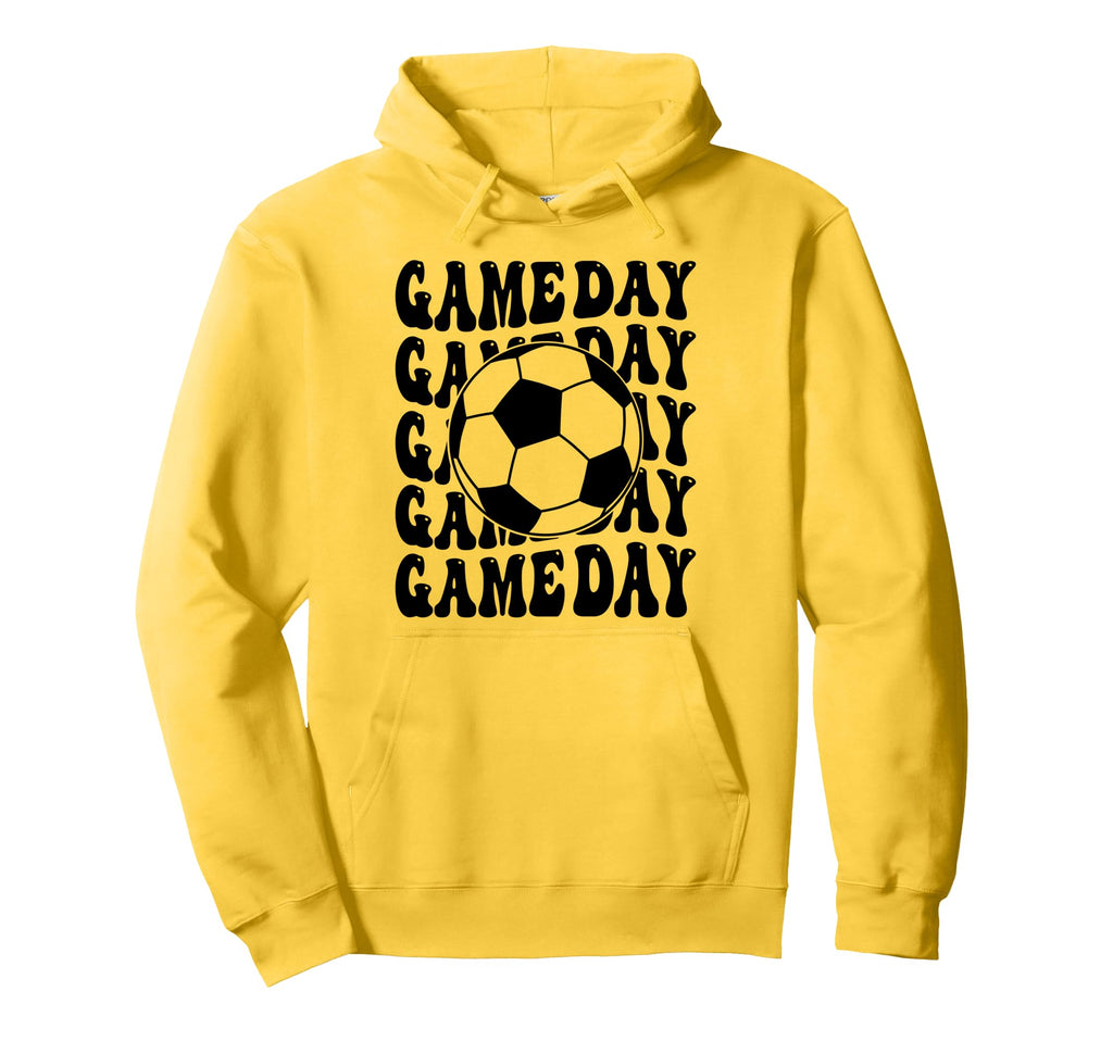 Game Day Soccer Sports Fan Hoodie - Fun Novelty Design for Adults