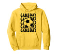 Game Day Soccer Sports Fan Hoodie - Fun Novelty Design for Adults