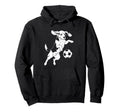 Beagle Soccer Player Funny Dog Lover Hoodie - Custom Art Print Men Women