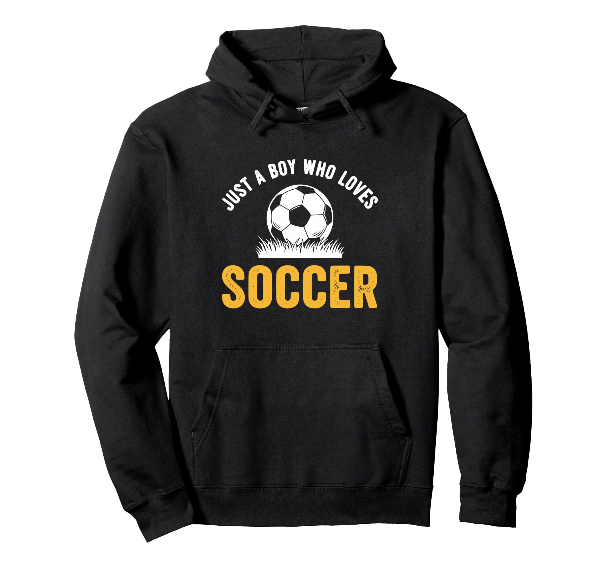 Just Who Loves Soccer Hoodie - Novelty Apparel Men Women
