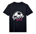 Womens Soccer Player Soccer Soccer T-Shirt - Novelty Apparel for Adults