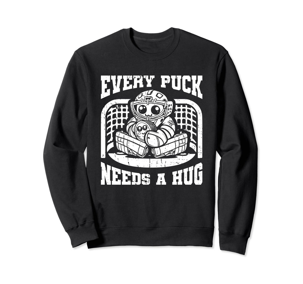 Ice Hockey Goalie Goalkeeper Sweatshirt - Aesthetic Graphic for Adults