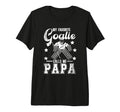 Mens My Favorite Ice Hockey Goalie Papa T-Shirt - Novelty Apparel Unisex