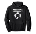 Awesome Since 2008 Soccer 14Th Hoodie - Novelty Apparel for Adults