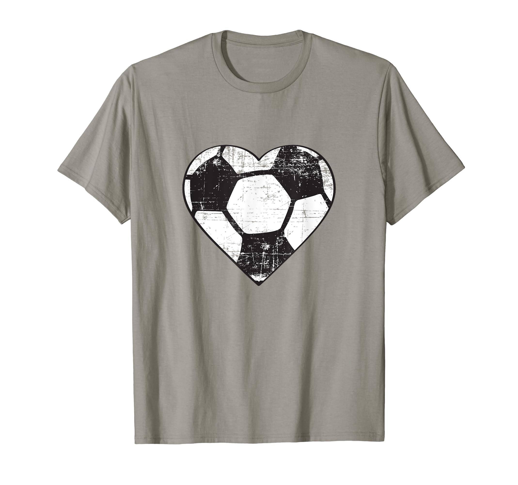 Soccer Heart Soccer Mom Team Gift T-Shirt - Minimalist Print Unisex