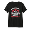 Introverted But Willing To Discuss T-Shirt - Novelty Apparel Unisex