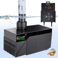 hygger 1850GPH Aquarium Water Pump with Intelligent Controller，DC 24V Ultra Quiet Powerhead, Powerful Return Pump for Fish Tanks, Aquariums, Ponds, Fountains, Sump, Hydroponics(55W, 14.8ft)