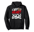Field Hockey Goalkeeper Grandma Field Hoodie - Fun Novelty Design Unisex