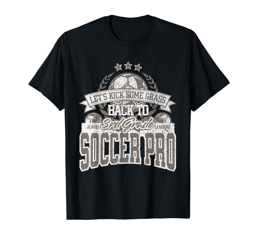 3Rd Grade Back To School Soccer Funny T-Shirt - Trendy Graphic Unisex