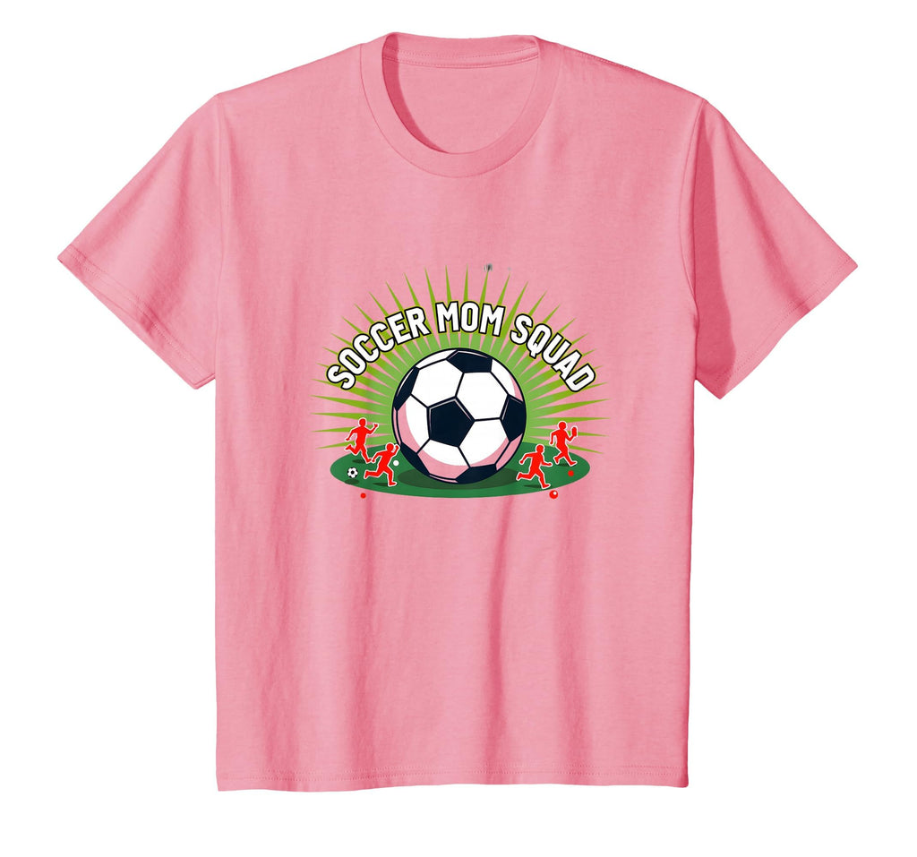 Soccer Mom Squad Sporty Parent Team T-Shirt - Aesthetic Graphic for Adults