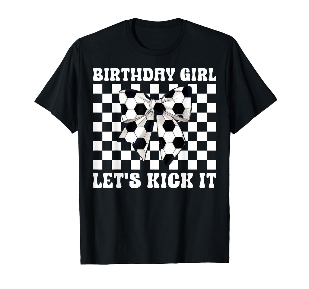 Soccer Soccer Mom Coquette Birthday T-Shirt - Fun Novelty Design Unisex