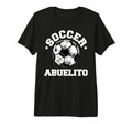 Mens Soccer Abuelito Soccer Ball T-Shirt - Trendy Graphic for Adults