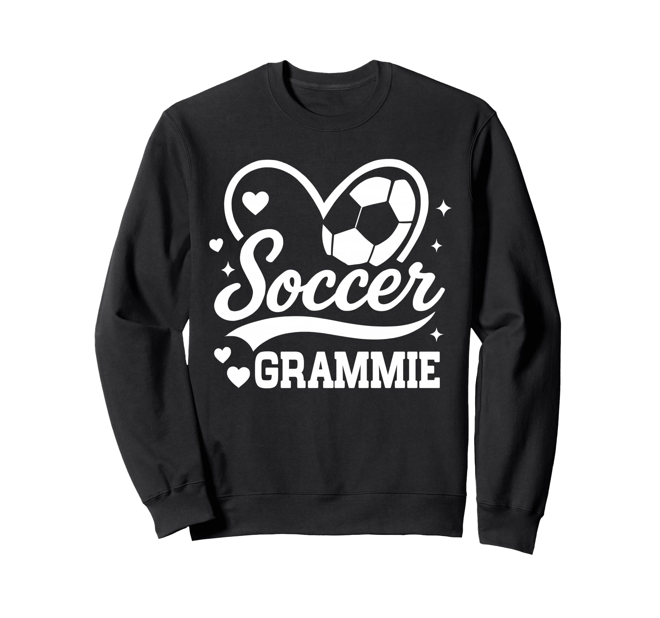 Soccer Grammie Heart Love Soccer Sweatshirt - Streetwear Style for Adults