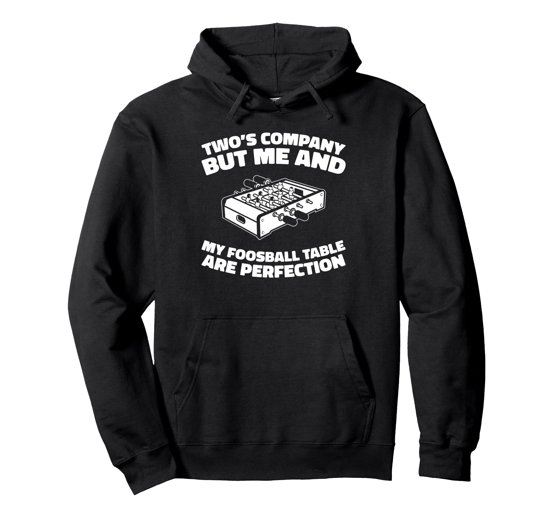 Table Soccer Kicker Foosball Hoodie - Casual Everyday Wear Unisex