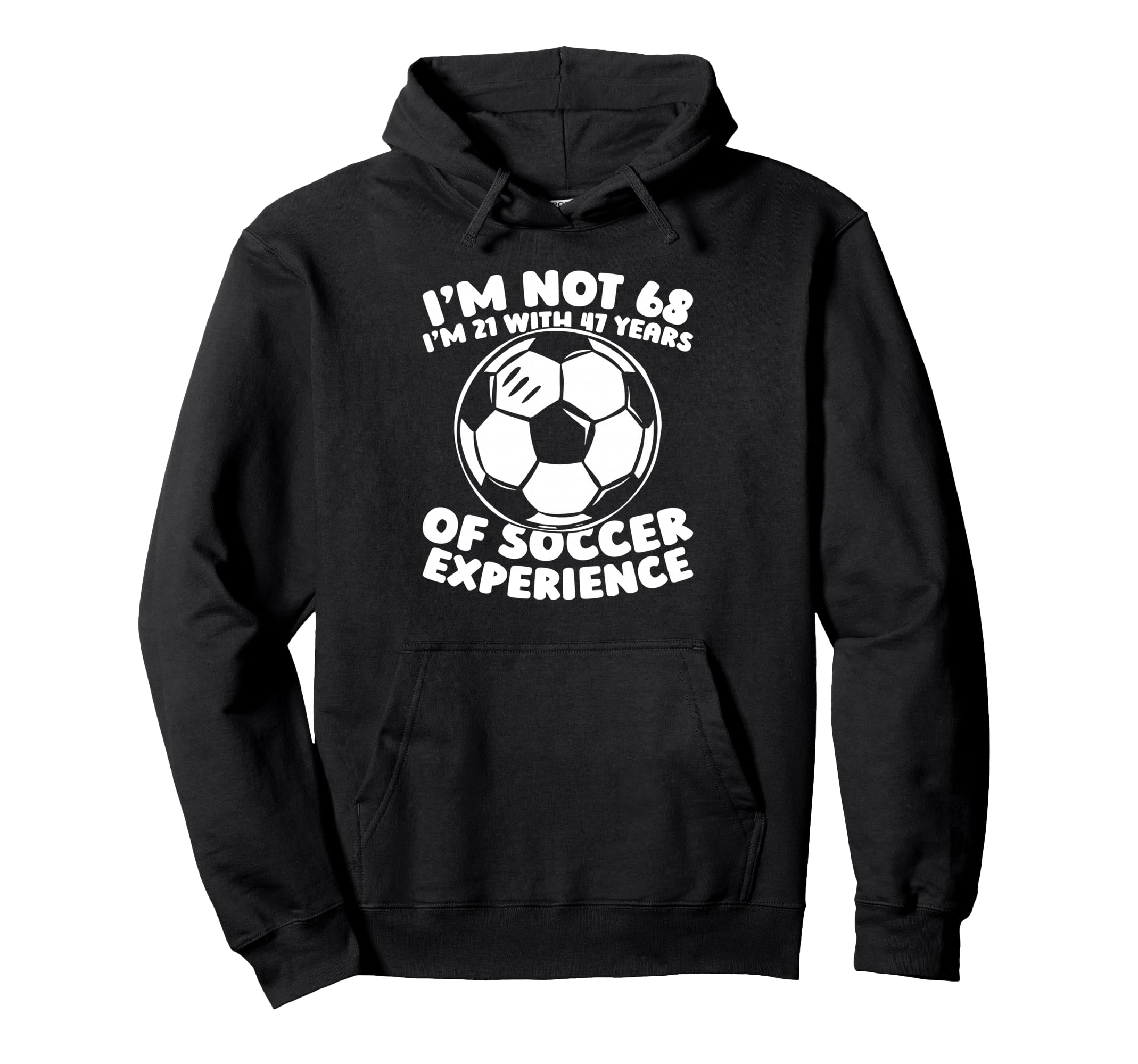 68Th Birthday Soccer Sports Team Player Hoodie - Aesthetic Graphic Unisex