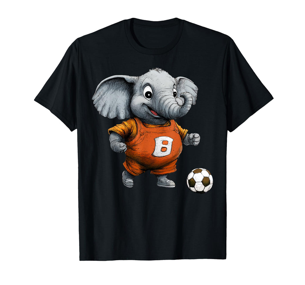 Football Elephants T-Shirt - Trendy Graphic for Adults