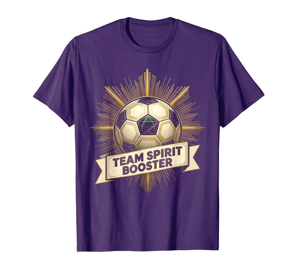 Soccer Mom Team Spirit Booster T-Shirt - Trendy Graphic for Adults