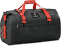 BORLENI Waterproof Motorcycle Dry Duffel Bag Luggage Tail Bag with Large Storage Space,Roll Top Closure, Shoulder Straps, Inner Pocket and Mesh Pocket for Motorcycling Travel Camping (Black,50L)