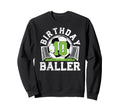 10Th Birthday Soccer Ten Year Old Sweatshirt - Streetwear Style Men Women