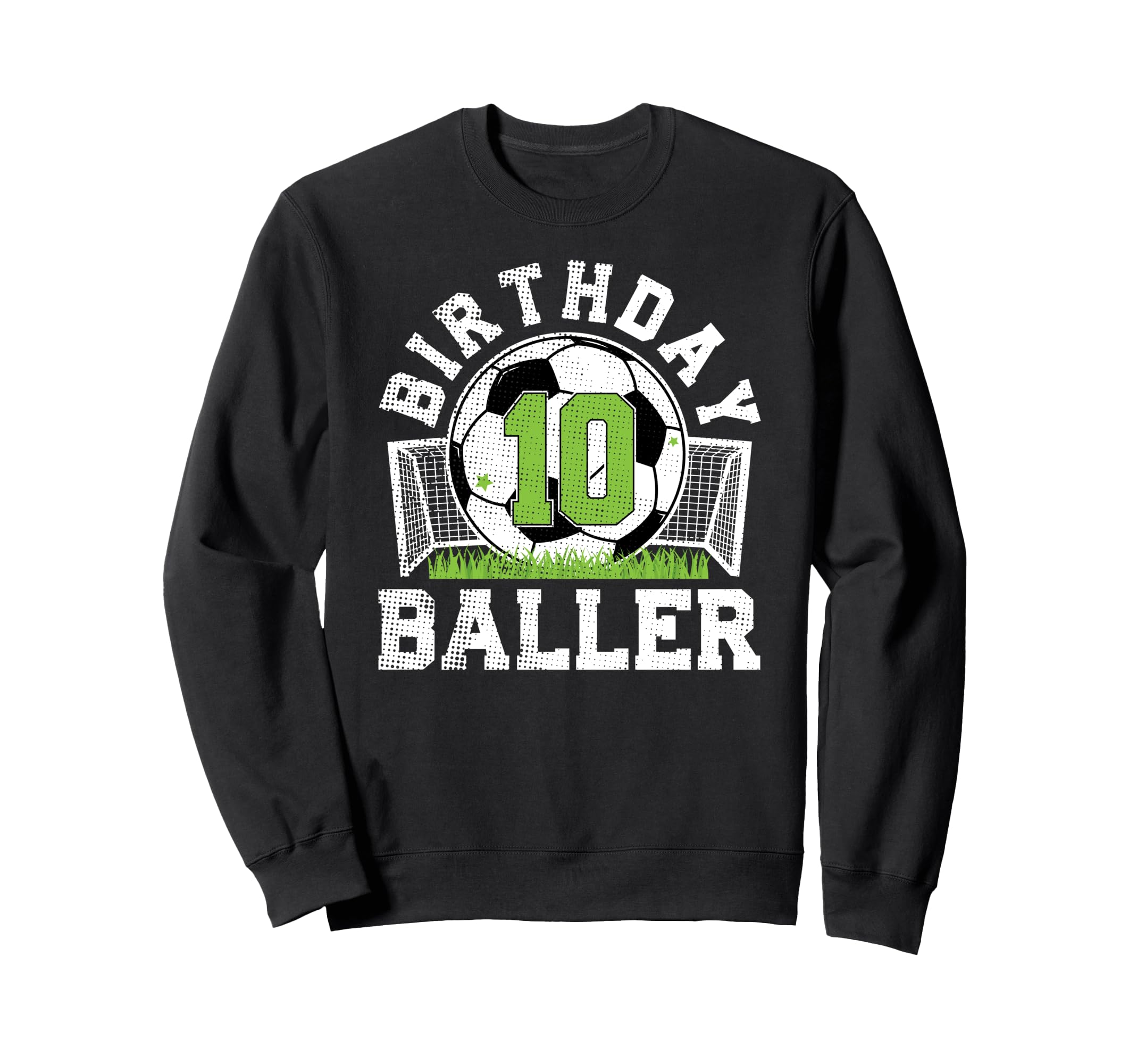10Th Birthday Soccer Ten Year Old Sweatshirt - Streetwear Style Men Women