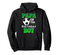Papa Birthday Soccer Stars Outfit Hoodie - Custom Art Print Men Women