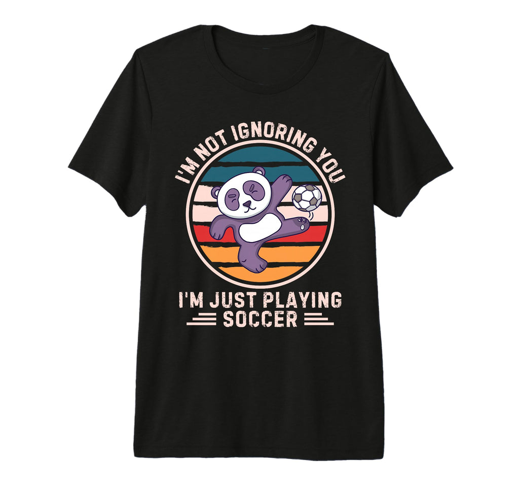 Panda Im Not Ignoring You Im Just T-Shirt - Minimalist Print Unisex