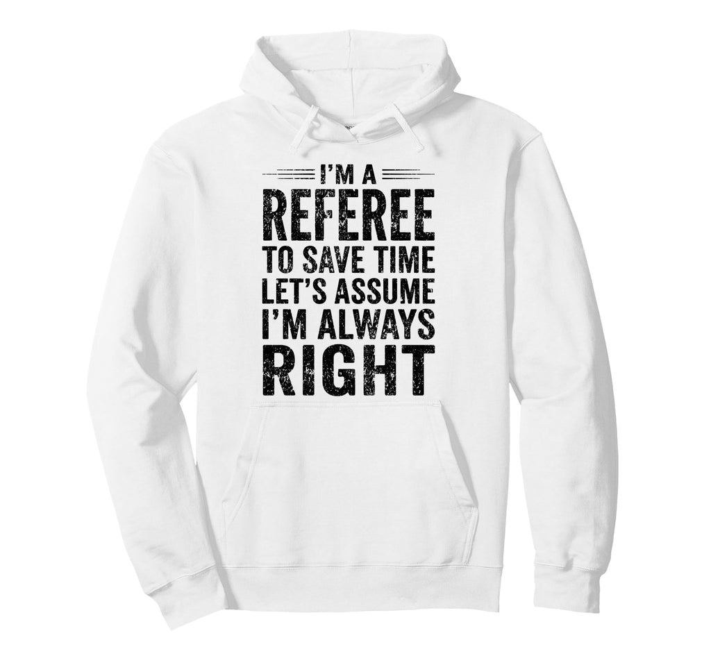 Funny Referee Soccer Football Sports Hoodie - Aesthetic Graphic for Adults