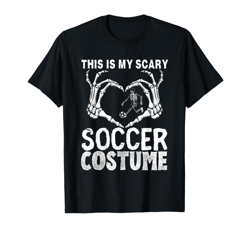 Halloween This Is My Scary Soccer T-Shirt - Aesthetic Graphic for Adults
