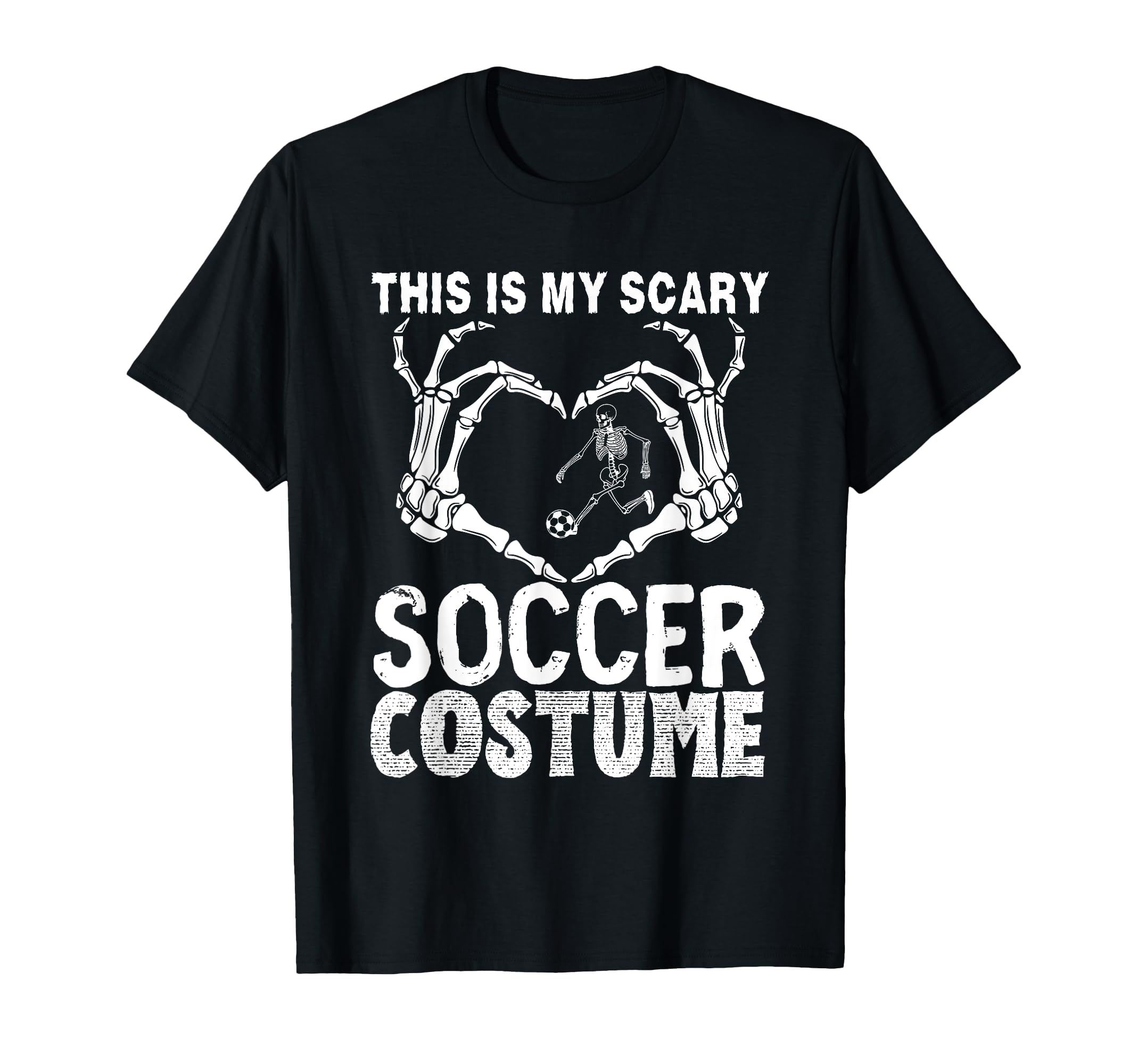 Halloween This Is My Scary Soccer T-Shirt - Aesthetic Graphic for Adults