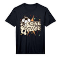 Soccer Player Goal Getter Performance T-Shirt - Graphic Print Unisex