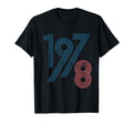1978 Birthday Gift 70S Soccer T-Shirt - Trendy Graphic Men Women