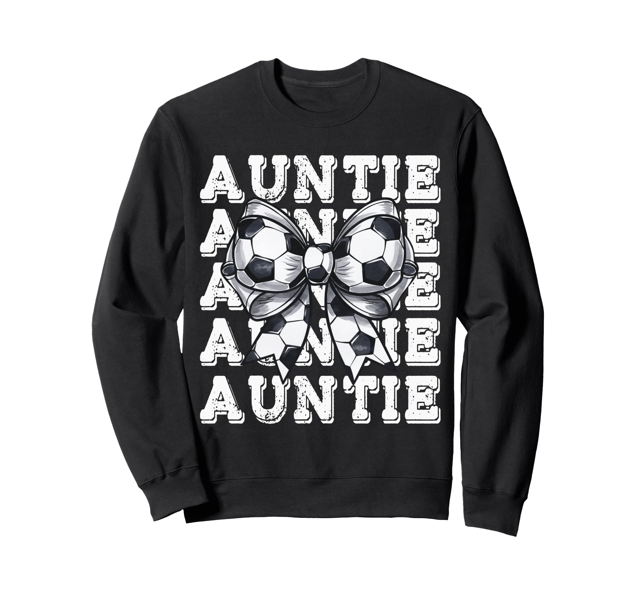 Coquette Soccer Auntie Matching Sweatshirt - Aesthetic Graphic Men Women